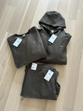 Nike Solo Swoosh Loose Fit Sweatsuit (Pants XL, Hoodie XL, Crewneck XL) Taupe