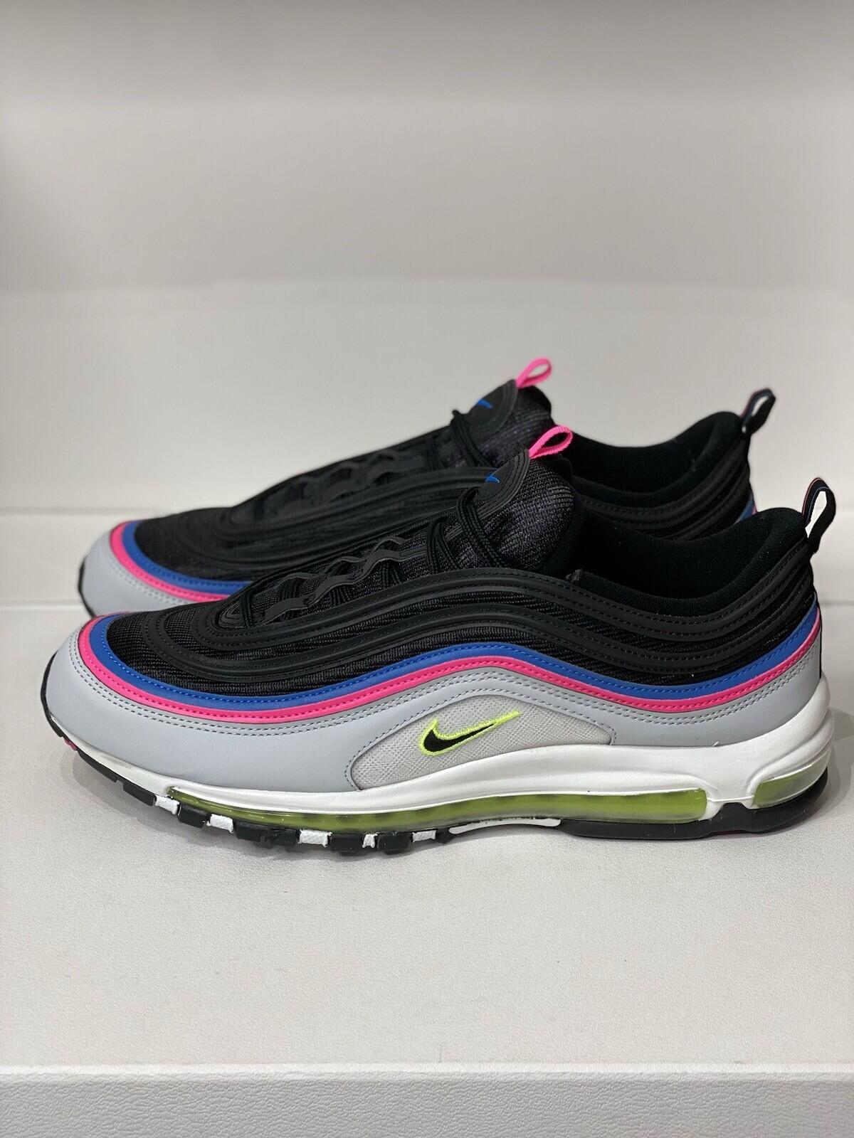 Nike Air Max 97 Neon Black White Men’s Size 13
