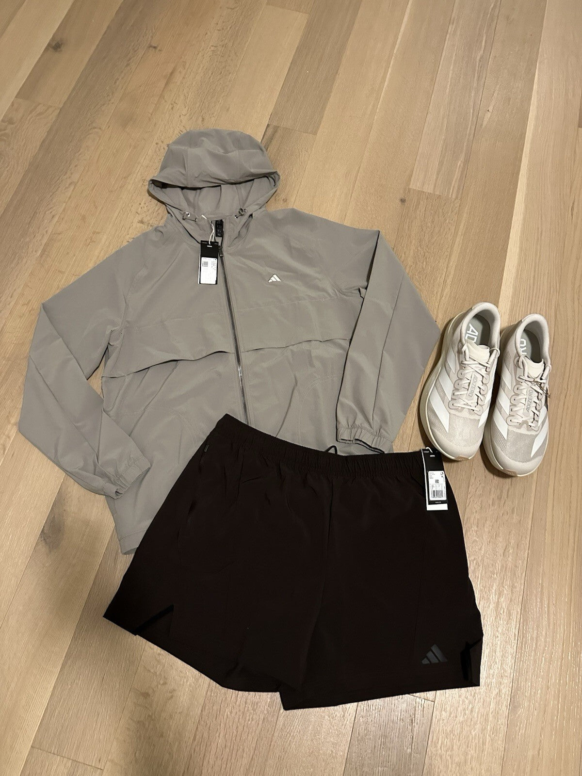 ADIDAS ‘The Earth’ 🌍 EVO PACK Men’s Size 14 Shoes, XL Jacket & XL 5”Shorts