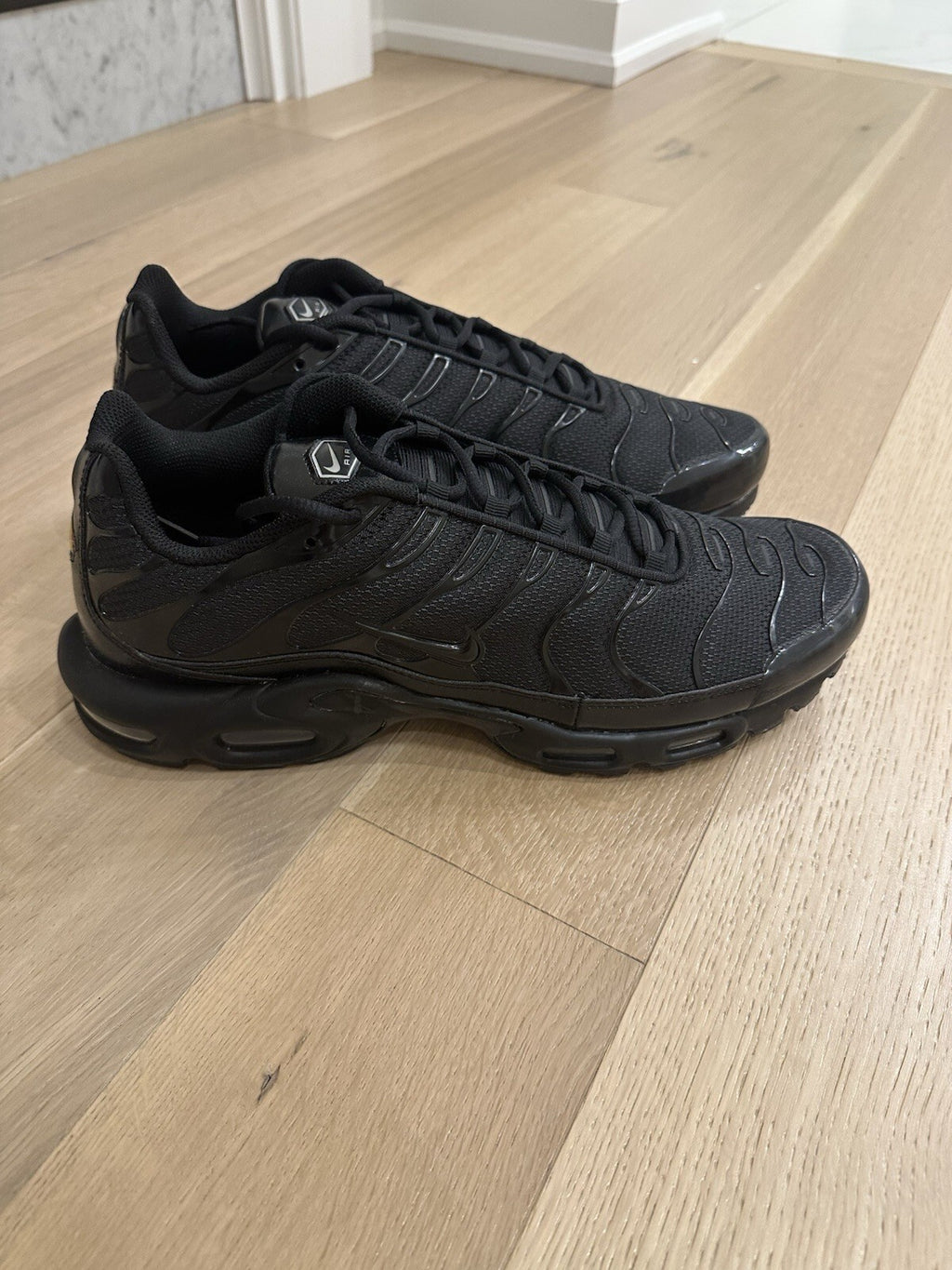 Nike AIR MAX PLUS BLACK/BLACK-BLACK Men’s 13