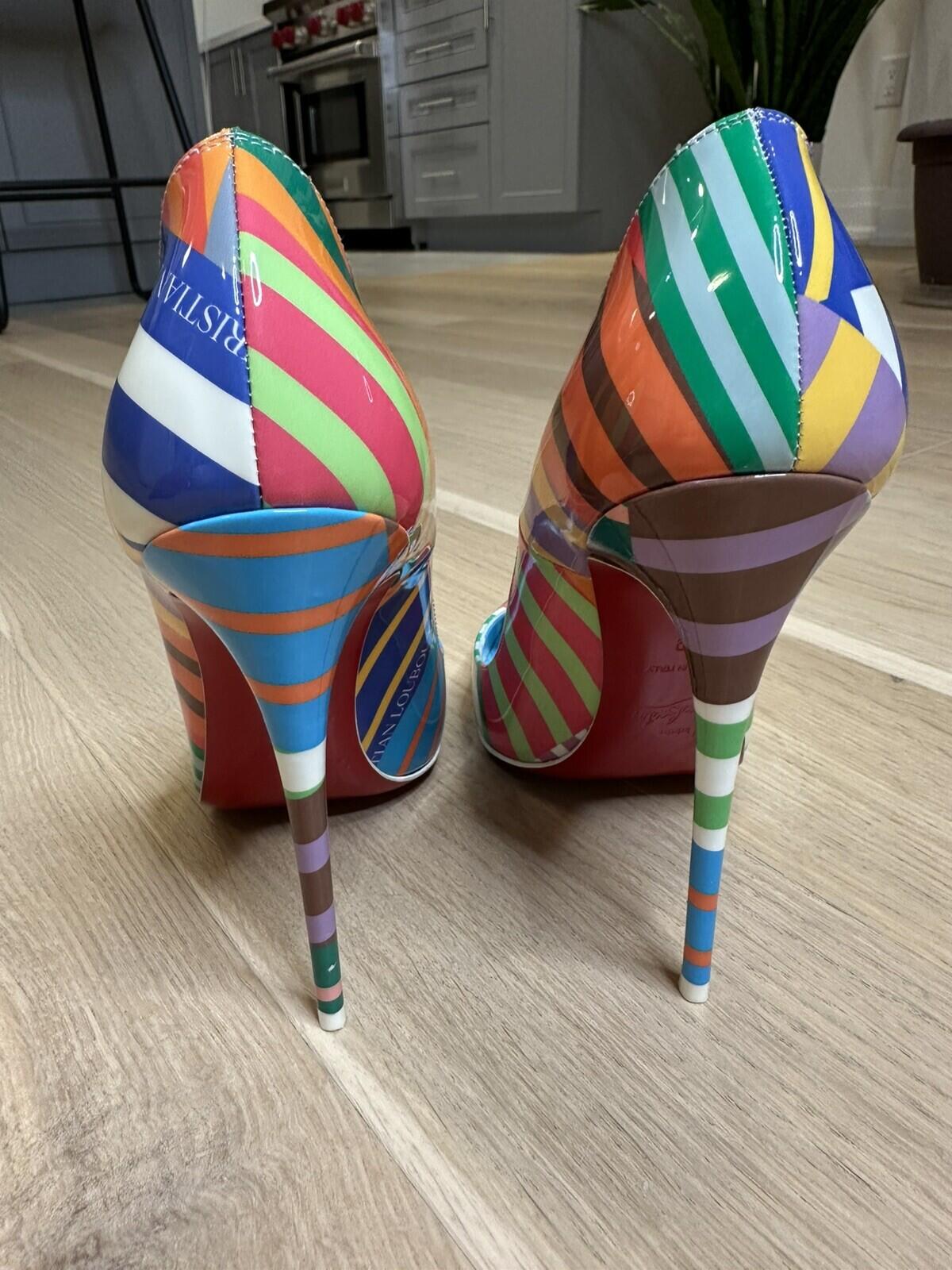 Women’s Christian Louboutin ‘So Kate 120’ Pumps Sz 39 EXTREMELY RARE Colourway.
