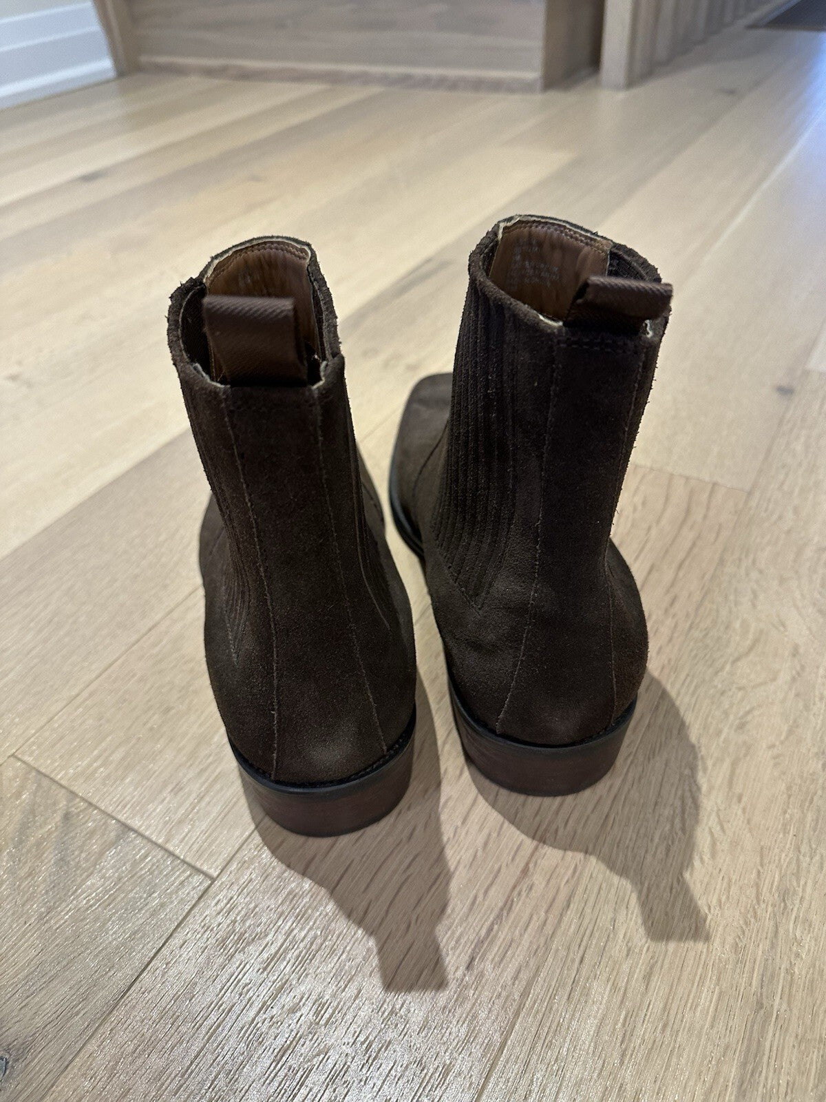 Steve Madden Brown Suede Chelsea Boots Men’s Size 13