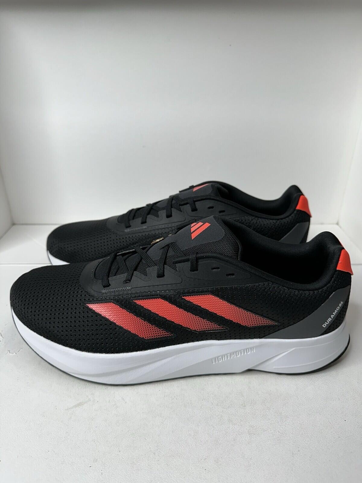 Adidas Duramo SL M Black/ Red Men’s Size 14 BNIB
