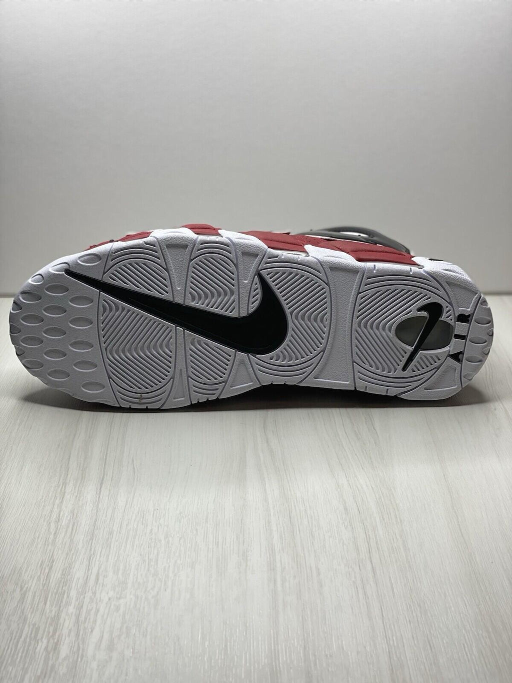 Nike Air More Uptempo 96 Chicago Bulls Varsity Red/ Blk/wht Men’s Shoes Size 13