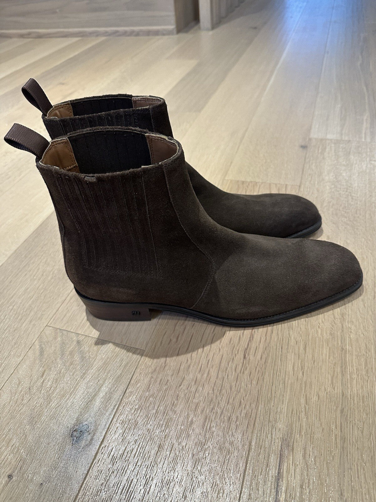 Steve Madden Brown Suede Chelsea Boots Men’s Size 13