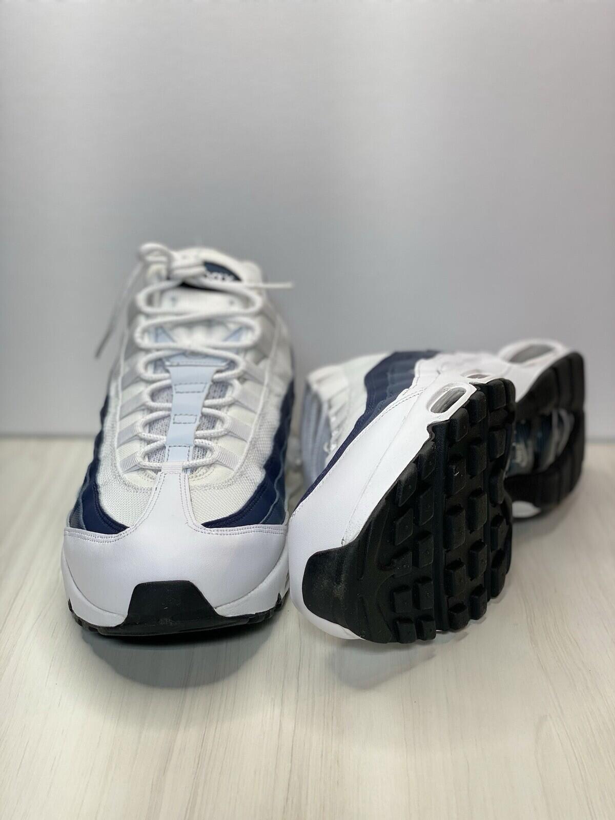 Nike Air Max 95 Essential White Midnight Navy Size 13