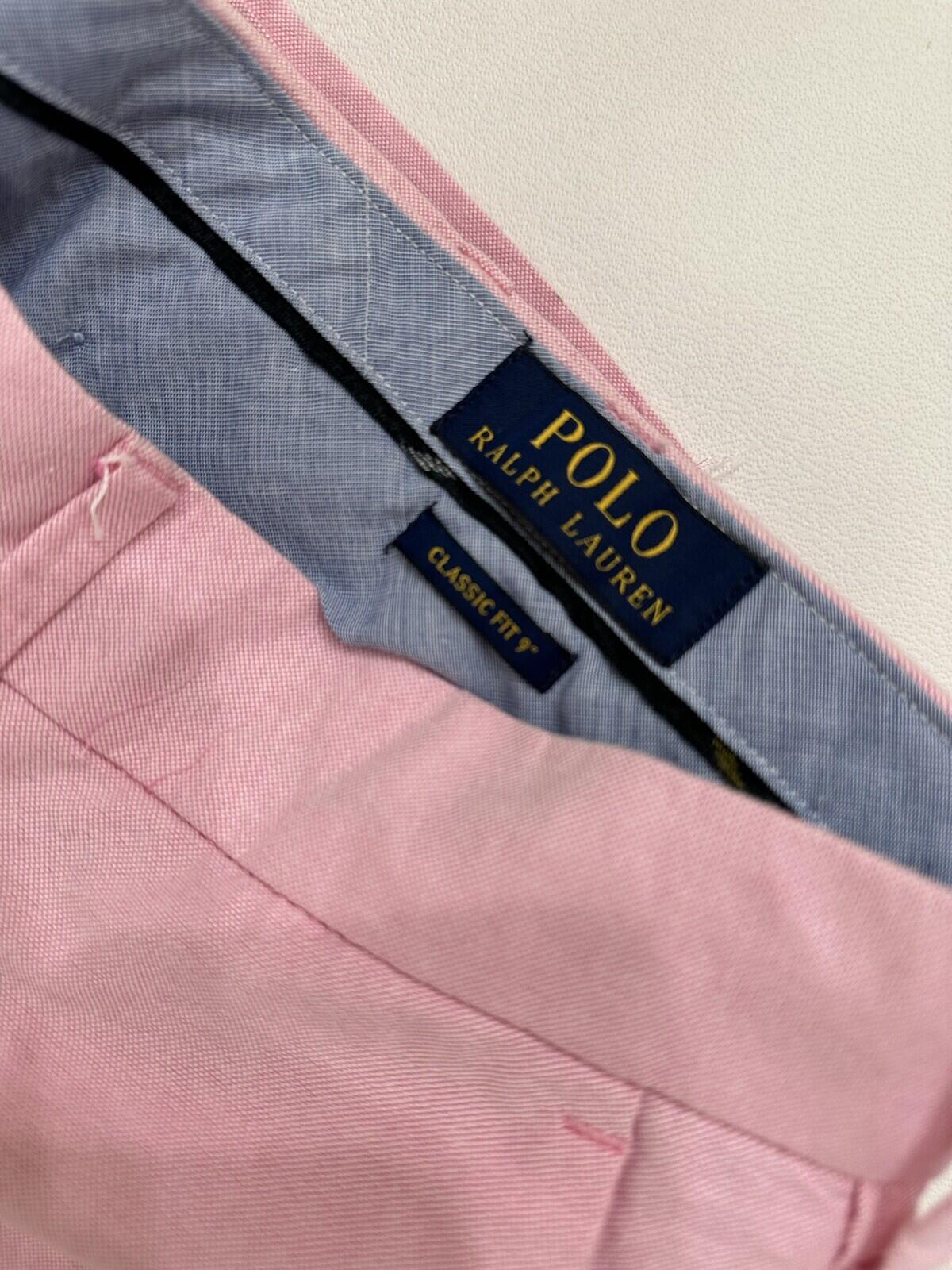 Men’s Polo by Ralph Lauren Pink Shorts size 40 classic fit 9”