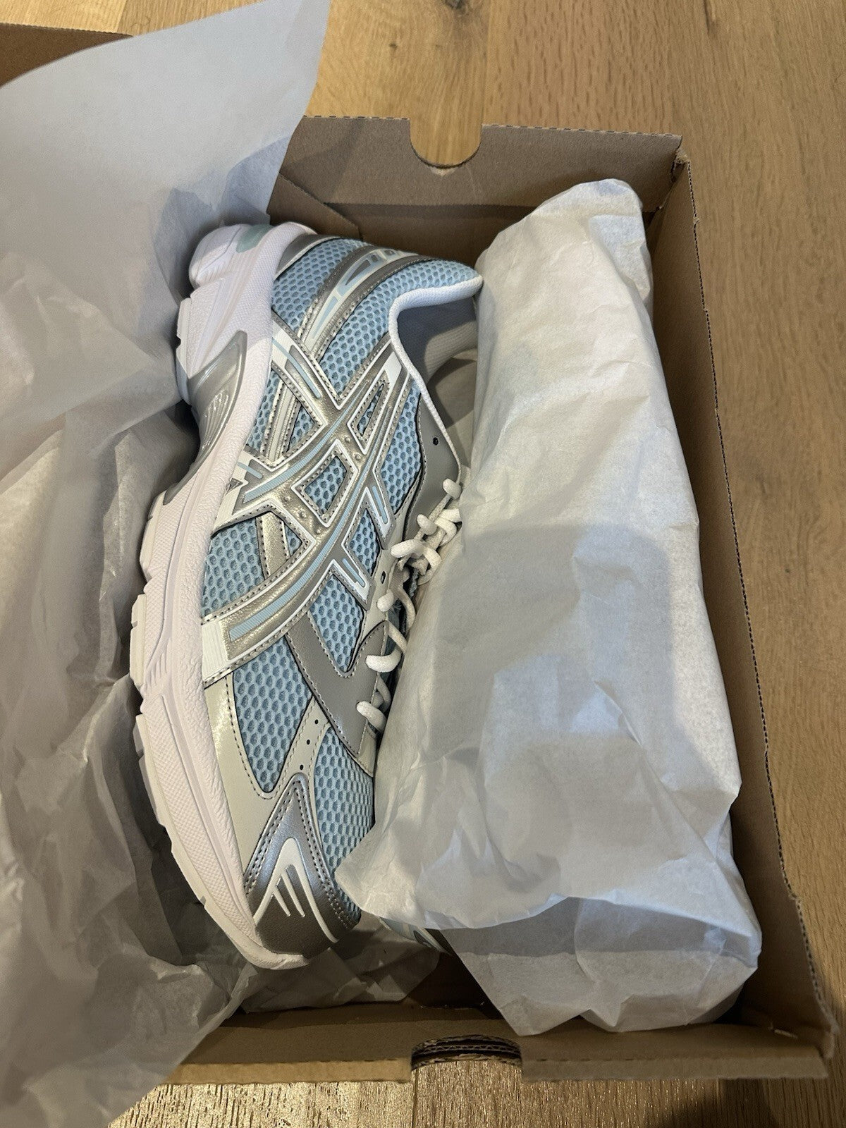 ASICS GEL-1130 FADED DENIM/PURE SILVER Mens 14
