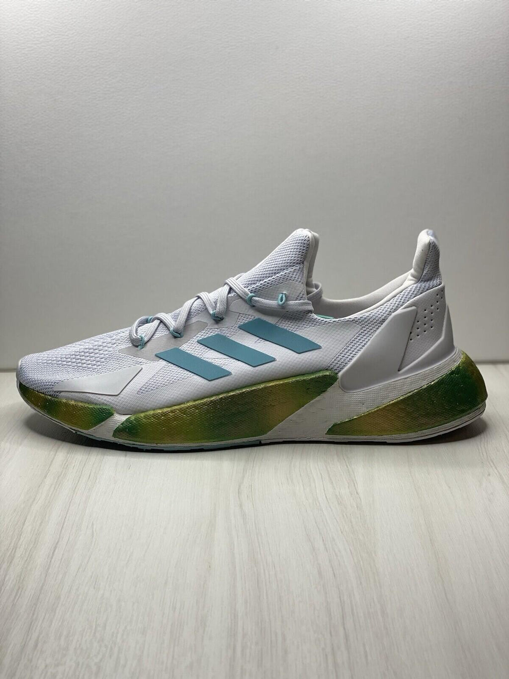 Adidas Men's X9000L4 Boost Running Shoes White / Grey / Blue Spirit Mens Size 13