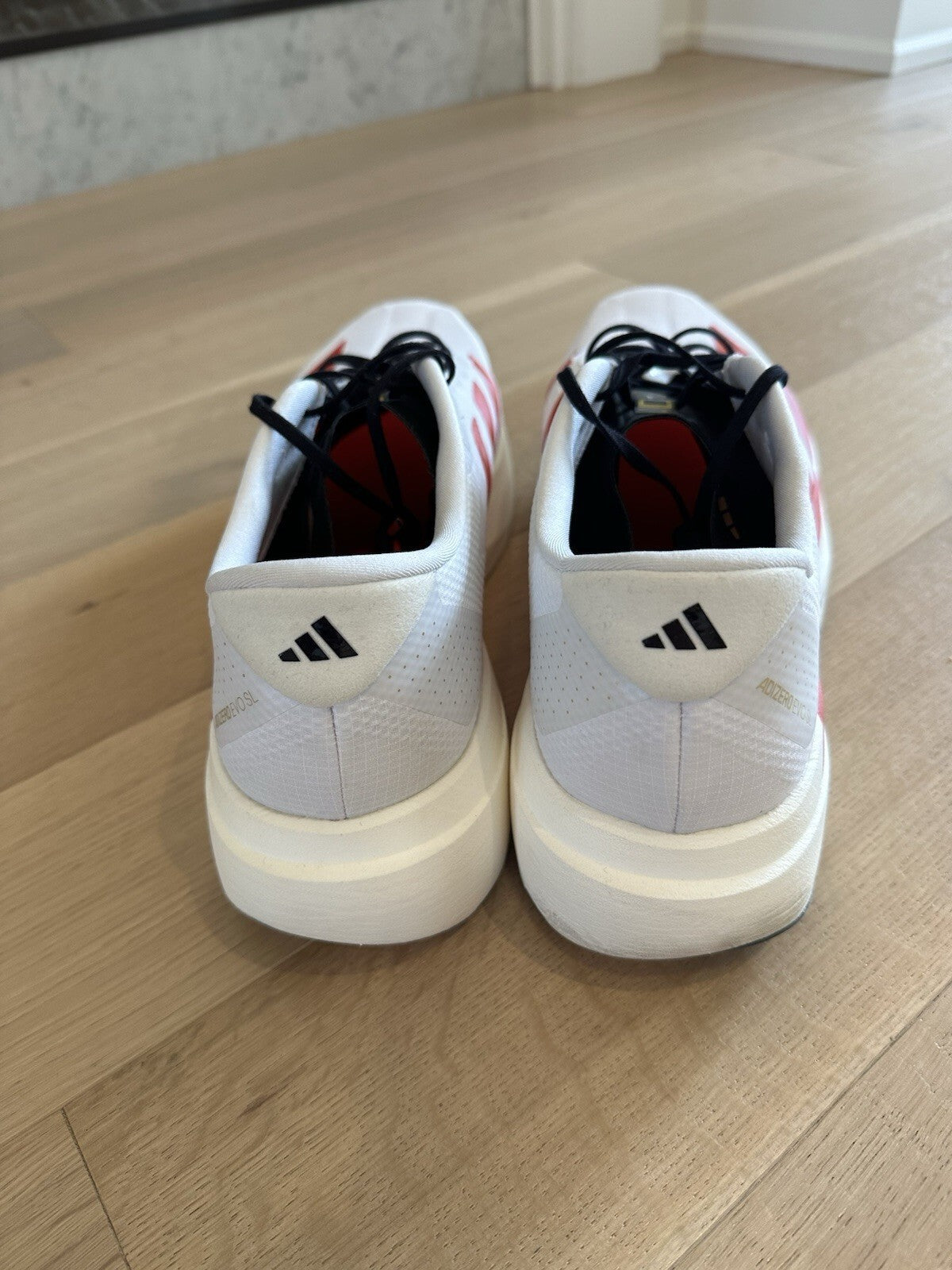 Adizero Evo SL Men’s Size 14 Red & White