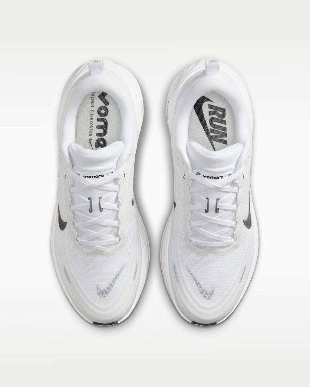 Nike Vomero Plus Men’s Size 14 White/Dark Smoke Grey/Metallic Dark Grey/Black