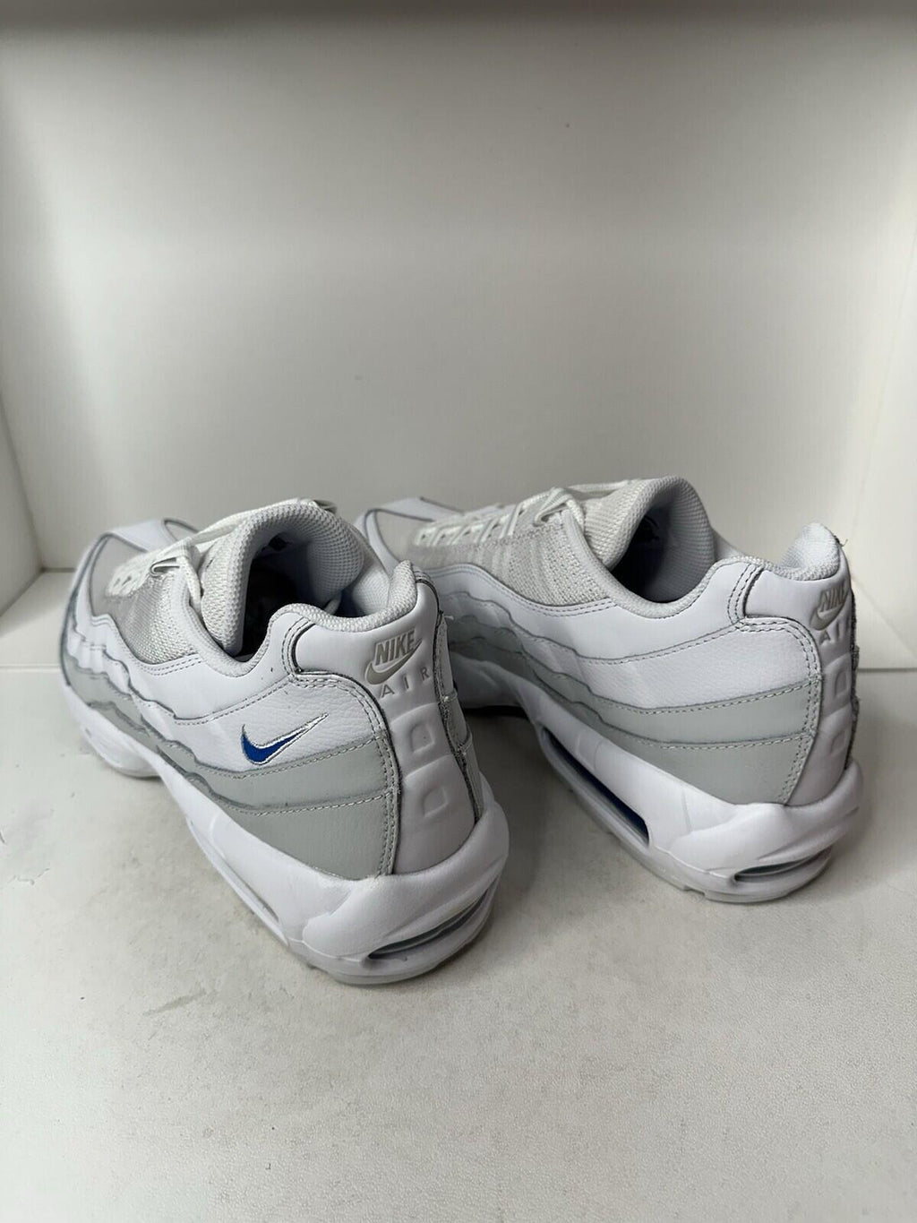 Nike Air Max 95 White/ Photo Blue Photon- Dust Men’s Size 14 BNIB