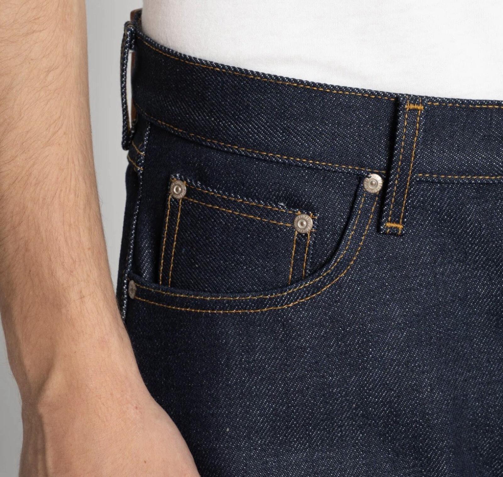 Naked & famous Jeans ELEPHANT 14 - DIRTY ELEPHANT SELVEDGE Men’s 36