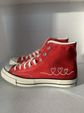 Converse High 70 Valentine Red/white Men’s Size 13