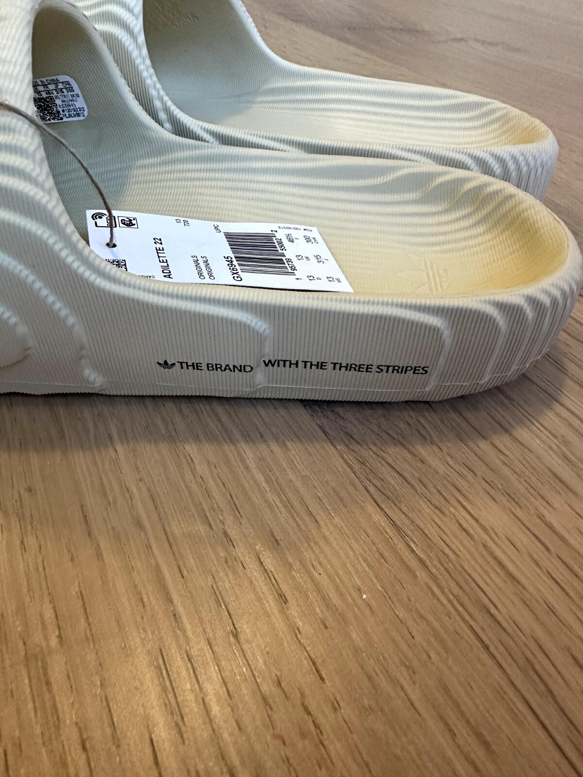Adidas Adilette 22 slides STDESA/STDESA/STDESA Men’s Size 13 BNIB