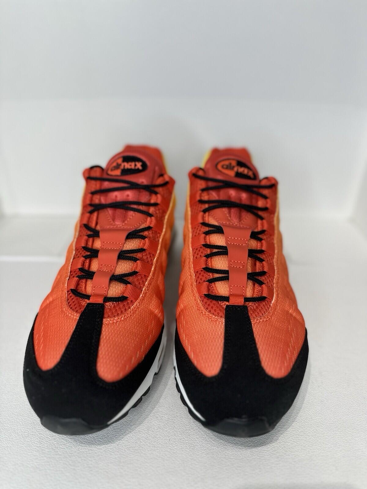 Nike Air Max 95 EM Sunset Pack Torch Orange/yellow/black Men’s Shoes Size 13