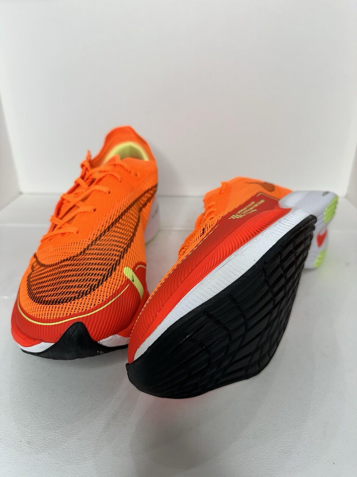 Nike ZoomX Vapoyrfly Next % 2 Total Orange/black Men’s Size 13 BNIB
