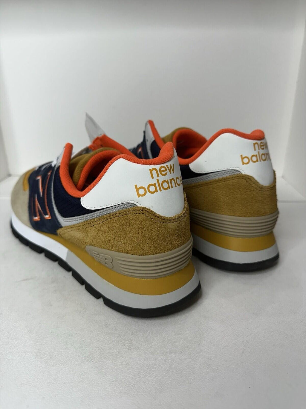 New Balance 574 Rugged Brown Navy Men’s Size 13 BNIB