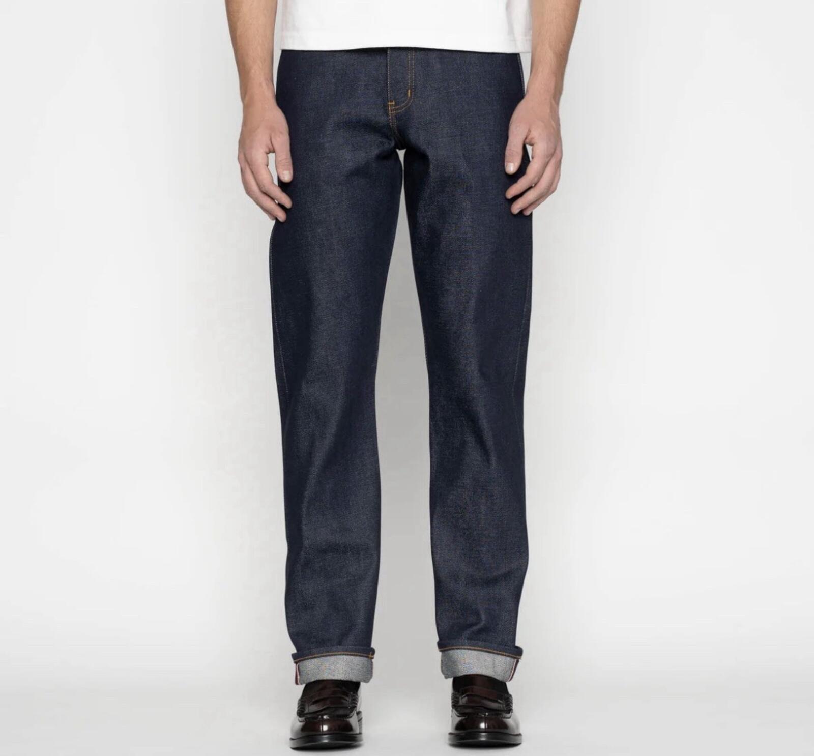 Naked & famous Jeans ELEPHANT 14 - DIRTY ELEPHANT SELVEDGE Men’s 36