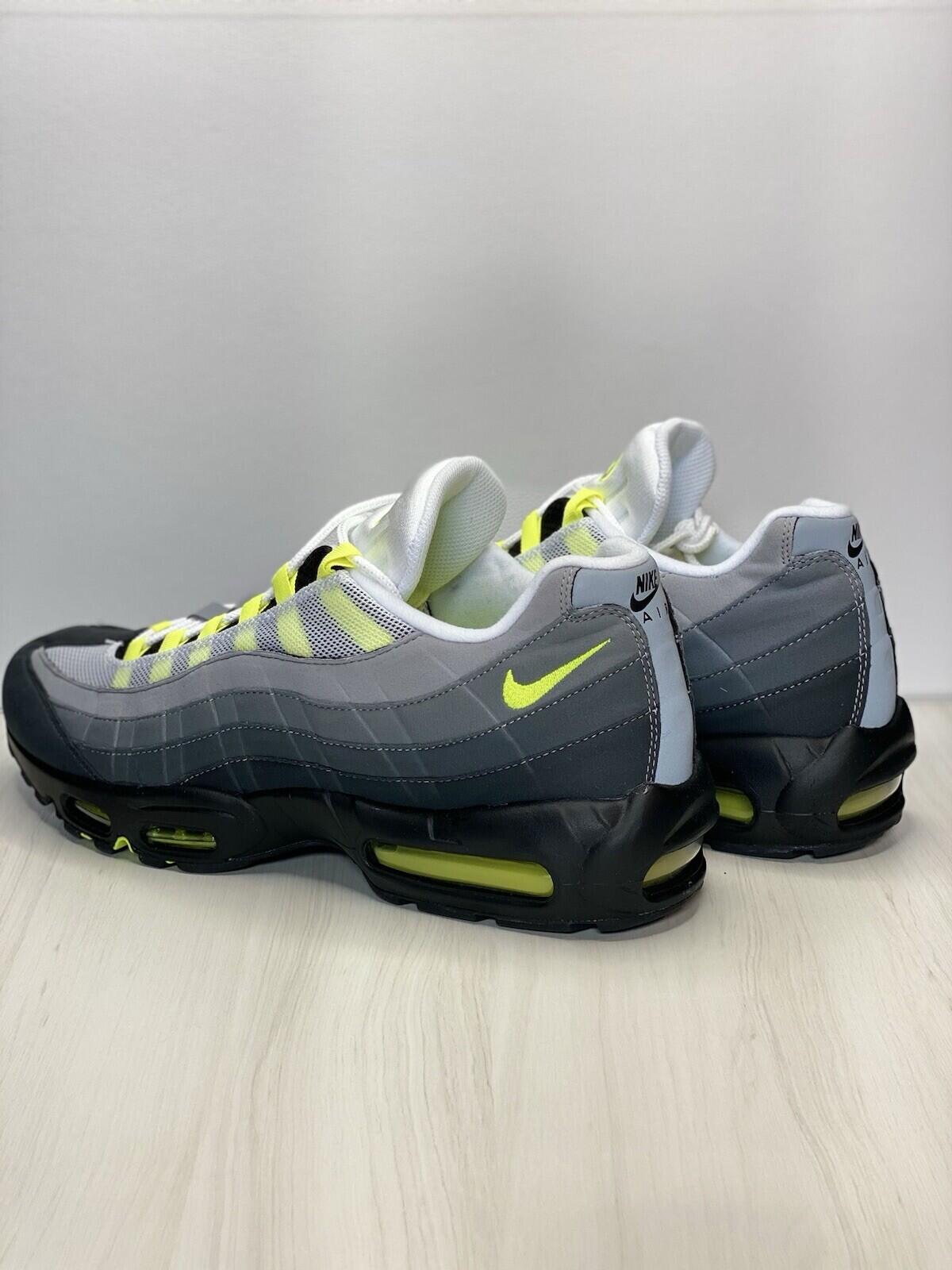 Nike Air Max 95 OG Neon 2020 Black/neon Yellow/ Lt Graphite mens shoes size 14