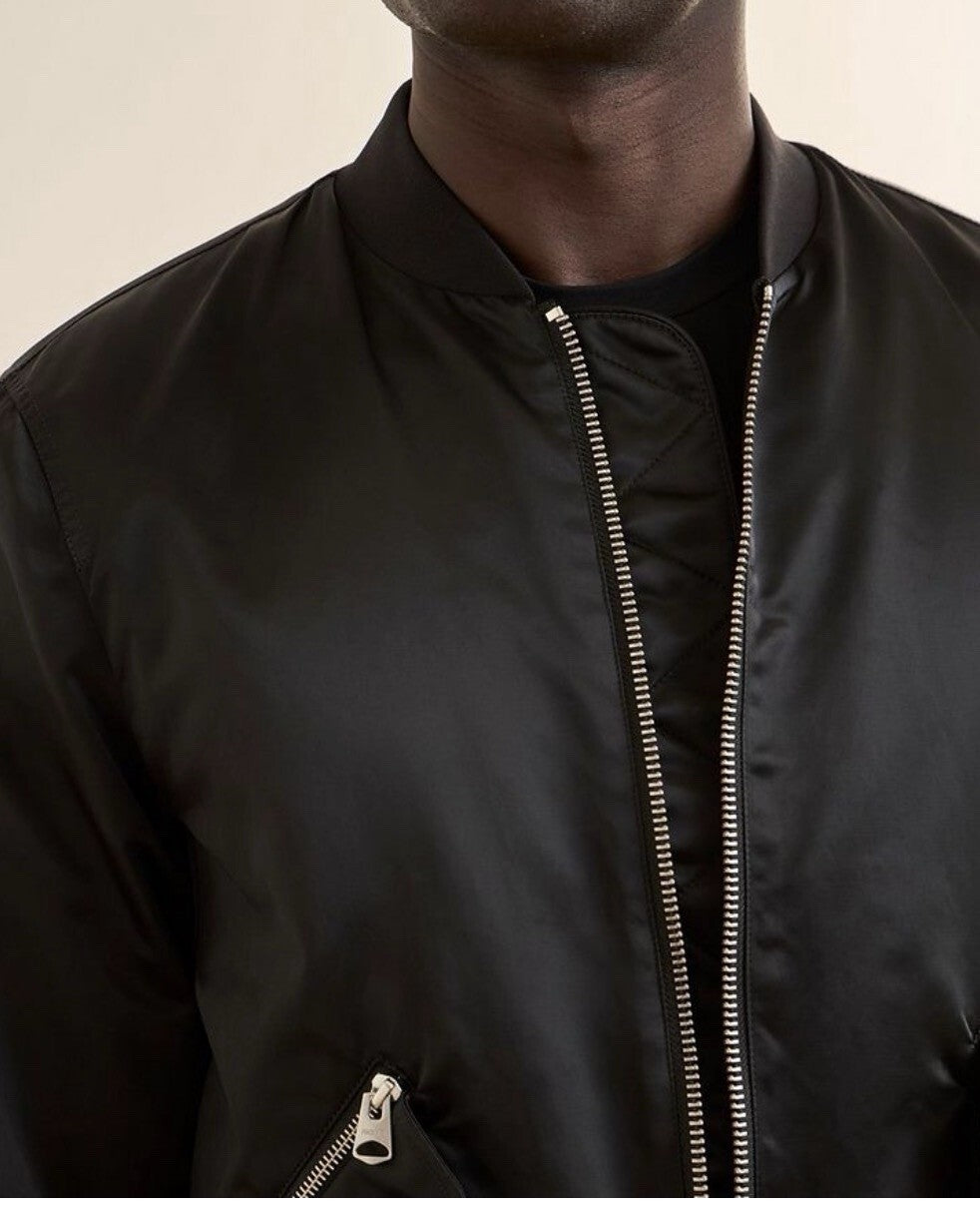 Mackage Ragnar Satin Bomber Men’s 44US Black