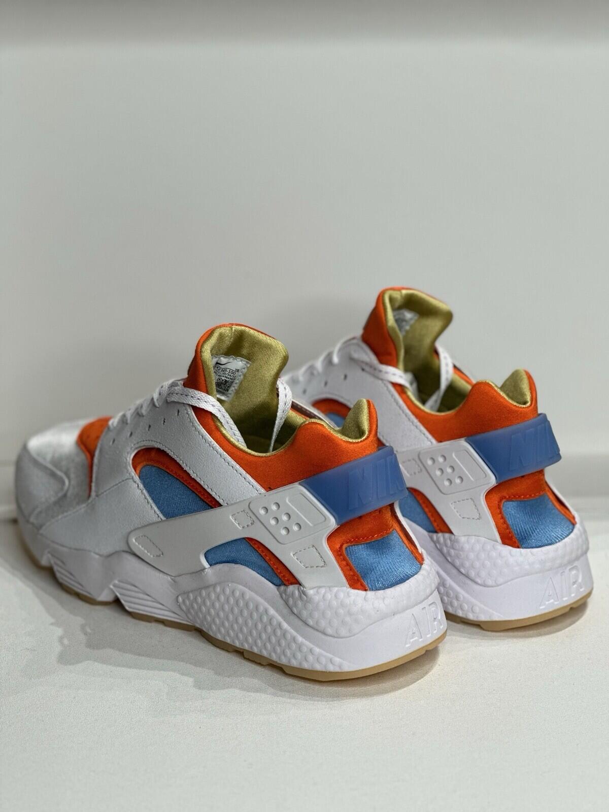 Nike Haurache Safety Orange/white mens size 14 shoes