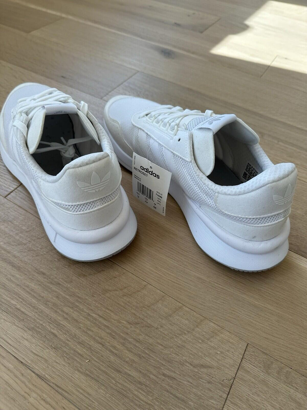 Adidas Retroset ‘Triple White’ Men’s Size 13