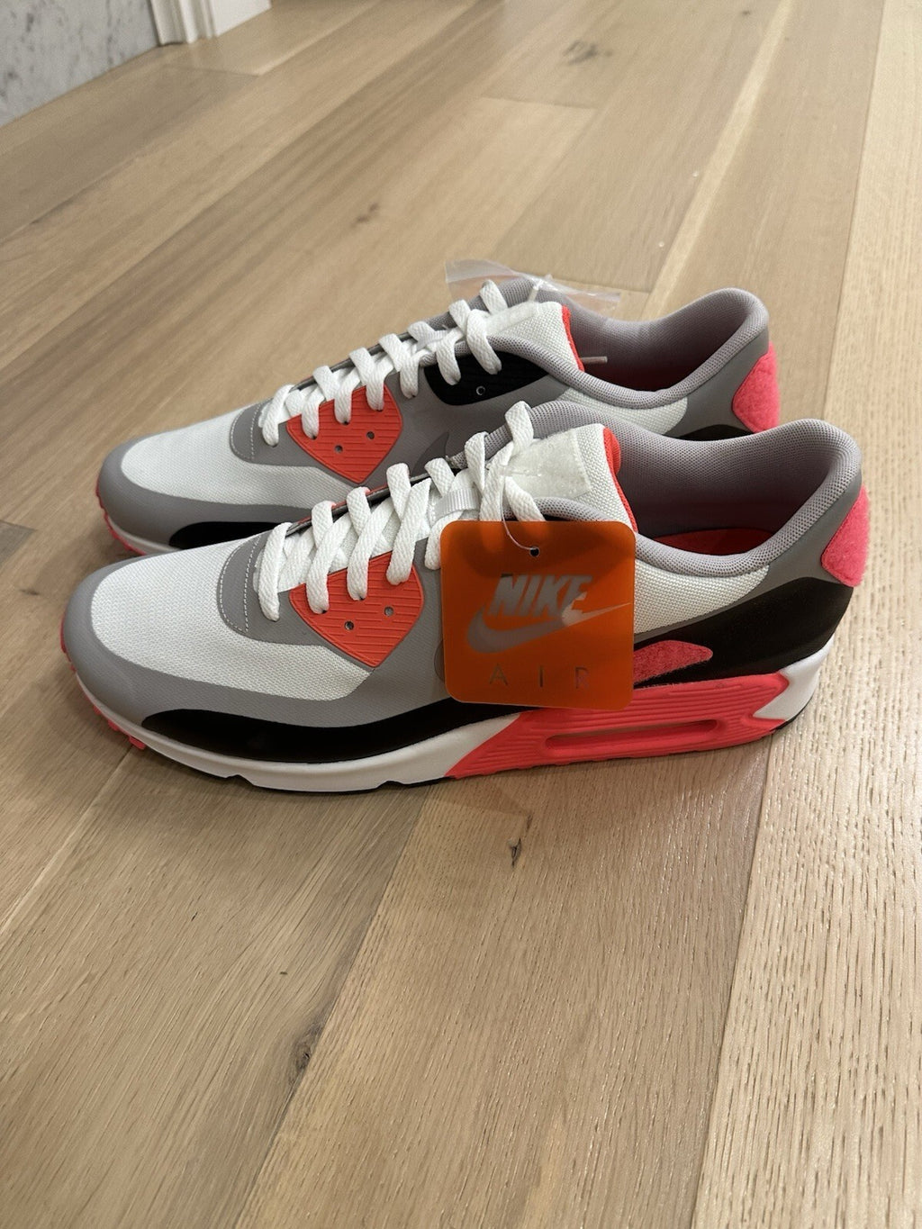 Nike NIKE AIR MAX 90 V SP Men’s 13 WHITE/COOLREY-INFRARED