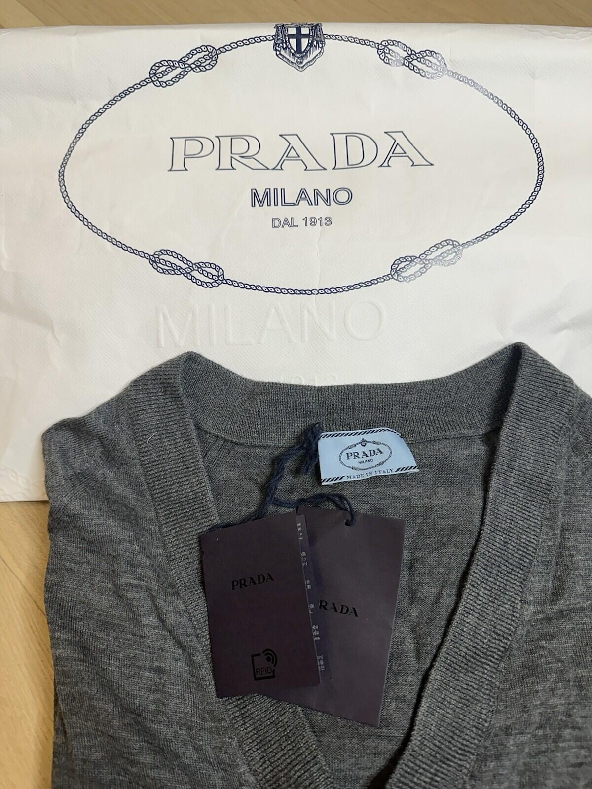 Prada Women’s 100% Virgin Wool Cardigan Size 42