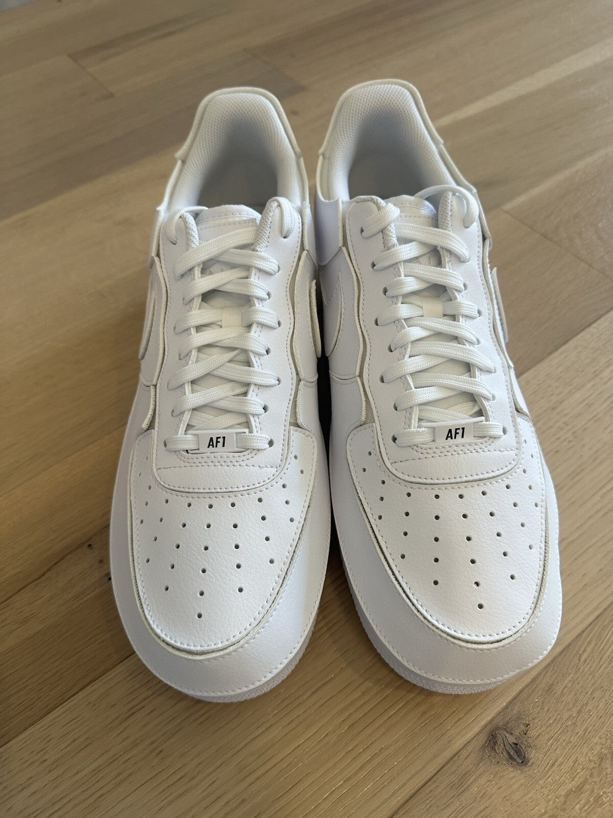 Nike AF1/1 ‘ White-Black’ (Air Force 1) mens size 13 White/White-White-White