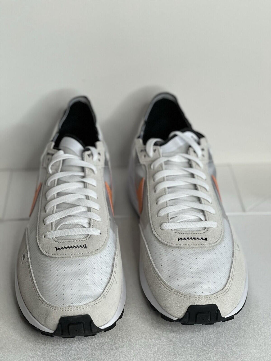 Nike Waffle One ‘White Orange Trance’ Mens Shoes Size 14