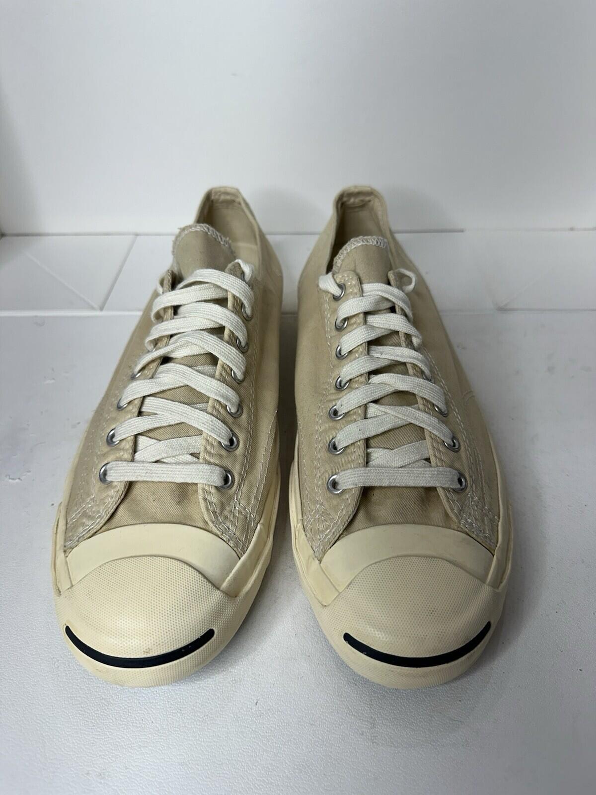 Converse Jack Purcell Natural Canvas Men’s Size 13