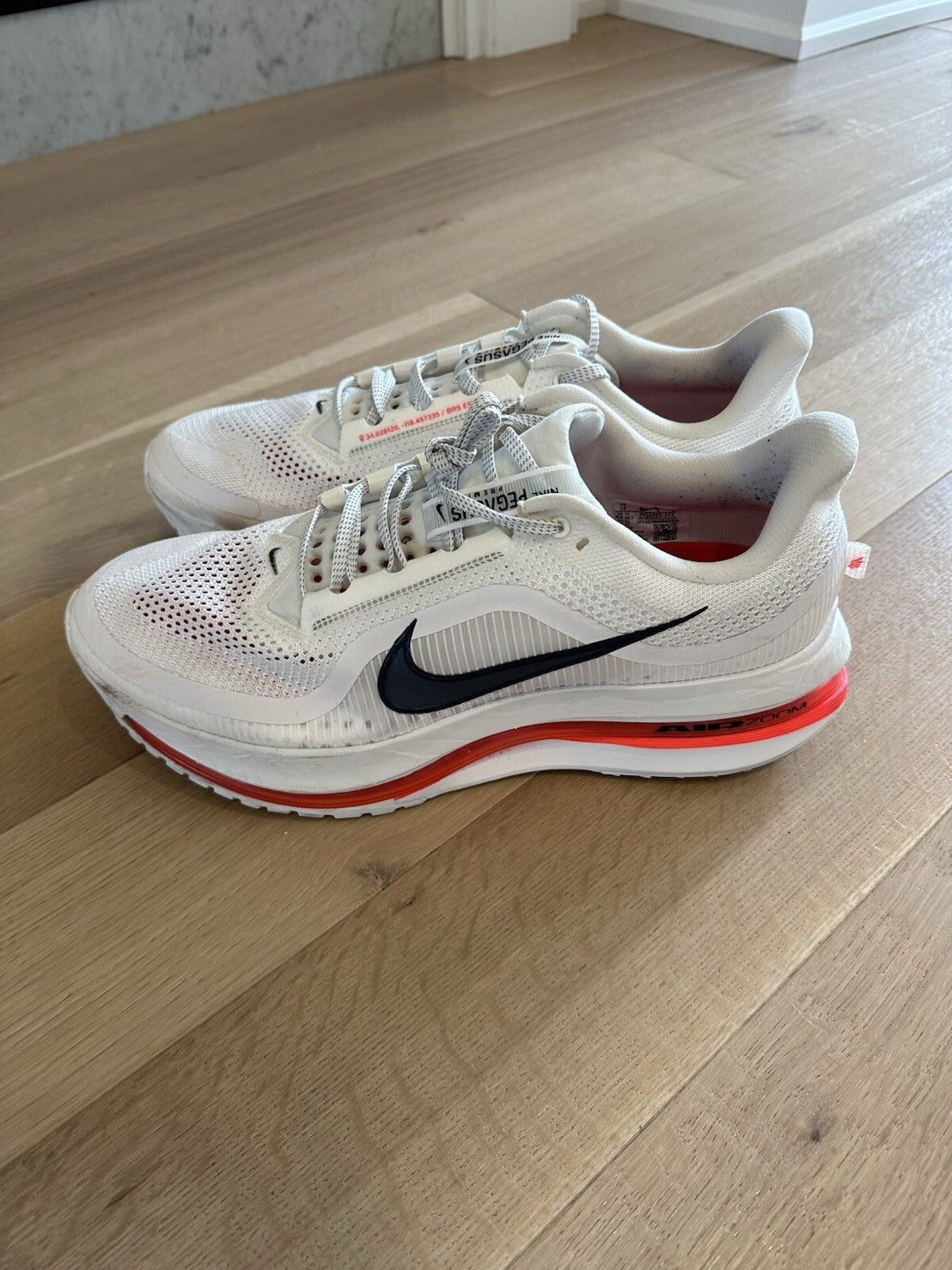 Nike Pegasus Premium White/ Black/ Crimson Men’s 14