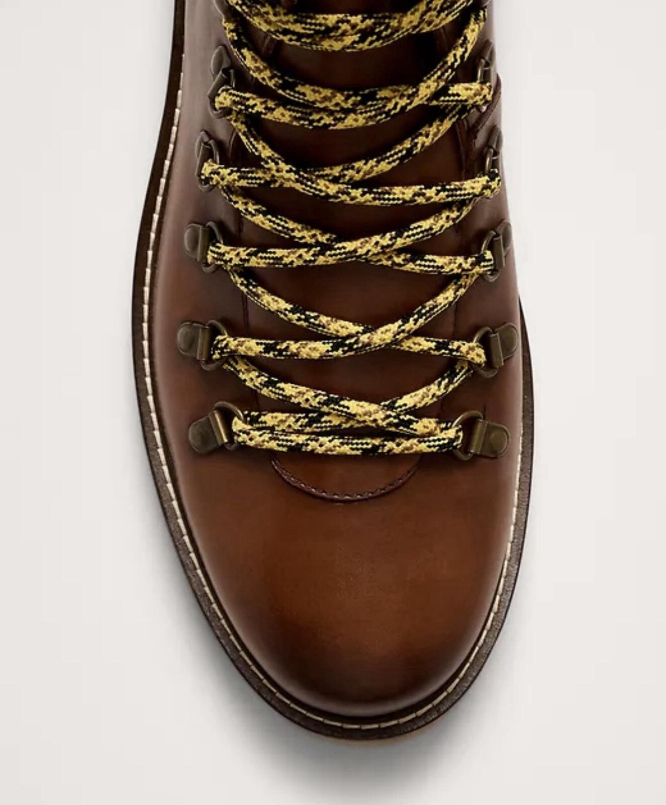 BANANA REPUBLIC BURNISHED LEATHER ALPINE BOOT Men’s Size 13 BNIB