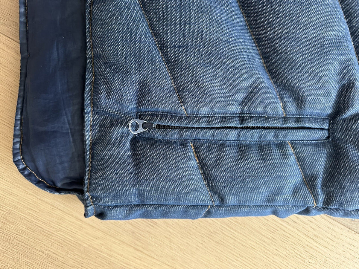 Levi’s SKII Denim & Suede Vest Men’s XL Vintage & RARE* Excellent Condition
