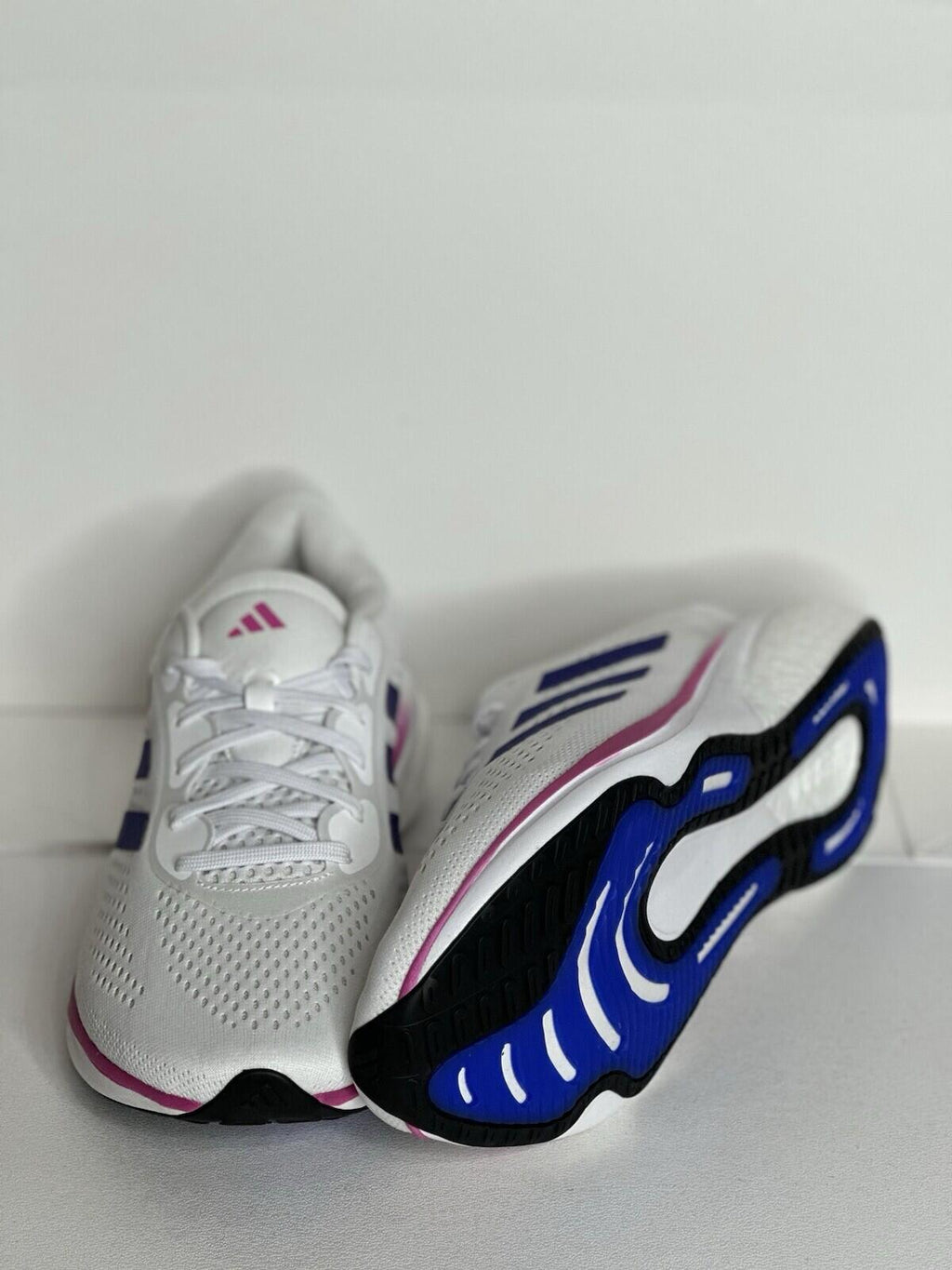 Adidas Supernova 2.0 ‘White, Lucid Blue, Fucia’ Men’s Size 13
