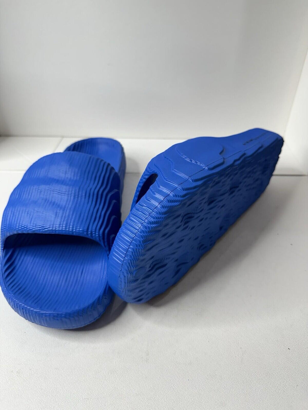 Adidas Adilette 22 slides BLUBIR/BLUBIR/CBLACK Men’s Size 13 BNIB