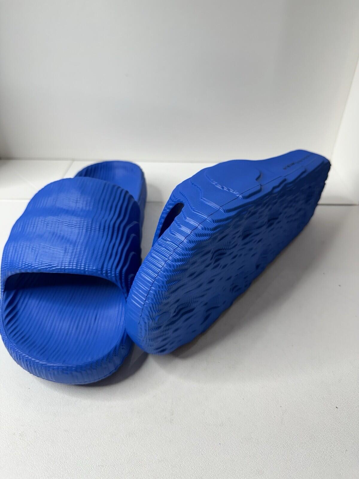 Adidas Adilette 22 slides BLUBIR/BLUBIR/CBLACK Men’s Size 13 BNIB