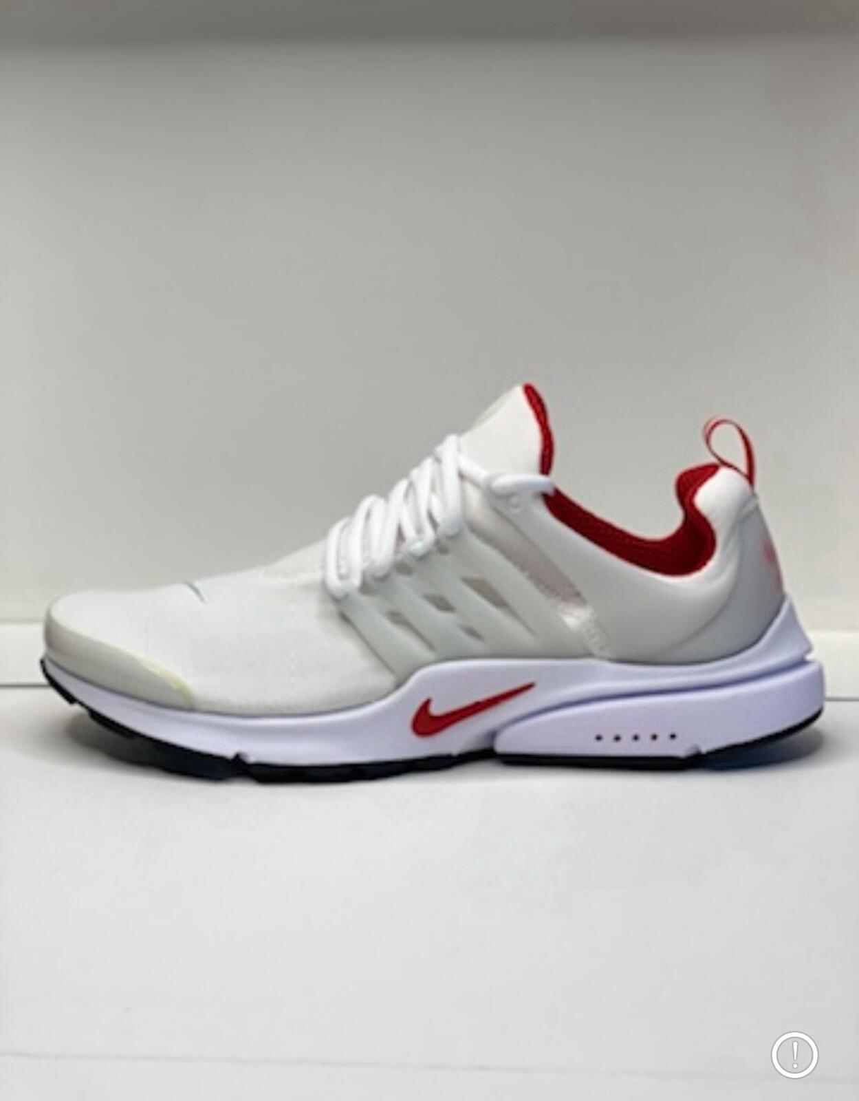 Nike Air Presto ‘White University Red’ Men’s Size 13 BNIB