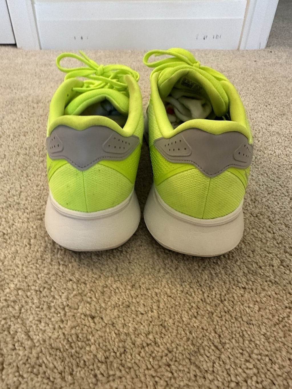 ADIDAS DURAMO SL2 Men’s Size 14 Neon Green/Black