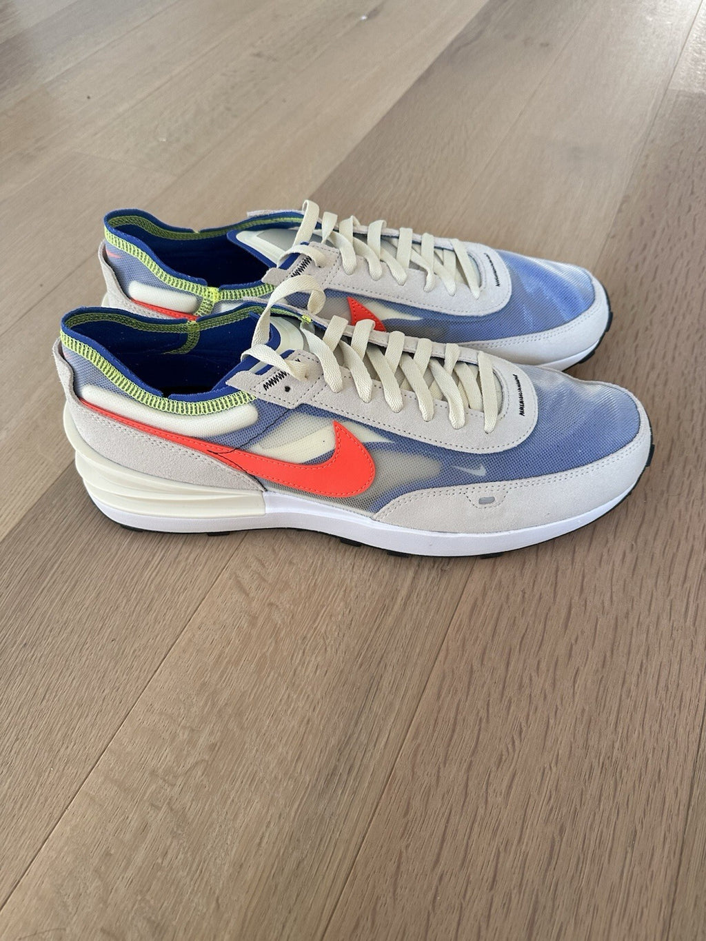 NIKE WAFFLE ONE COCONUT MILK/BRIGHT CRIMSON Men’s Size 13