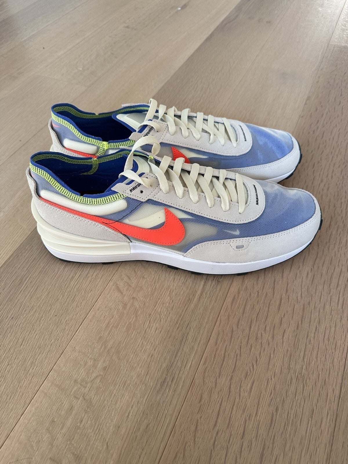 NIKE WAFFLE ONE COCONUT MILK/BRIGHT CRIMSON Men’s Size 13