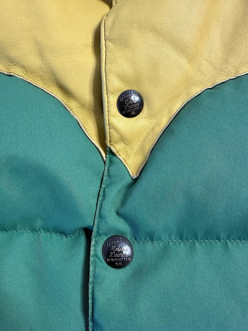 Double Ralph Lauren Supply Co. Special Issue Garment mens puffer vest large
