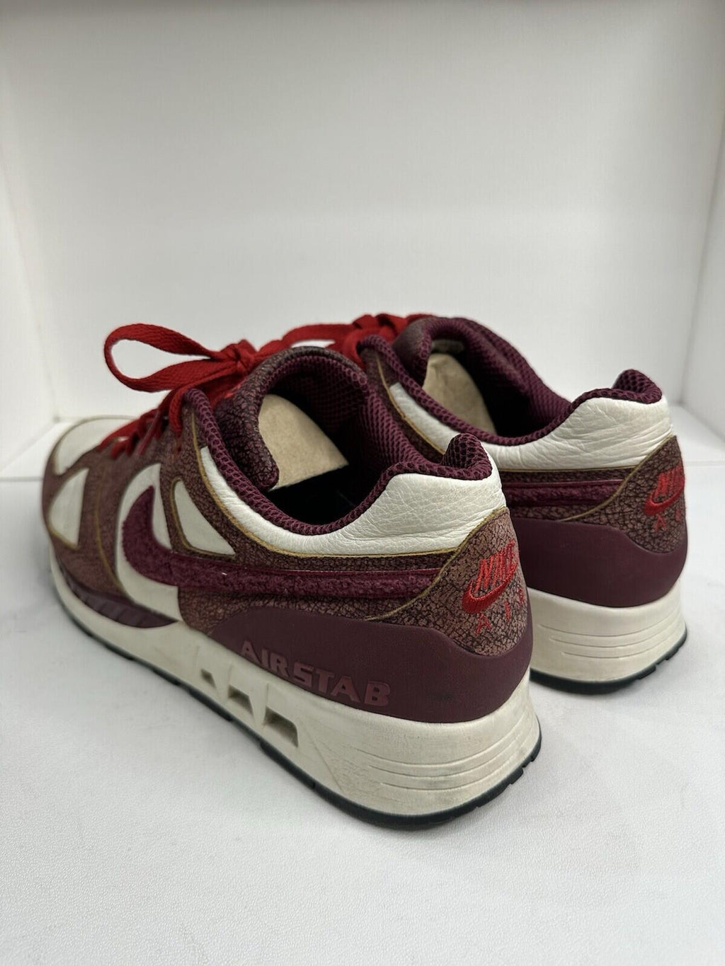 Nike Air Stab Burgundy/ Sail Men’s Size 13