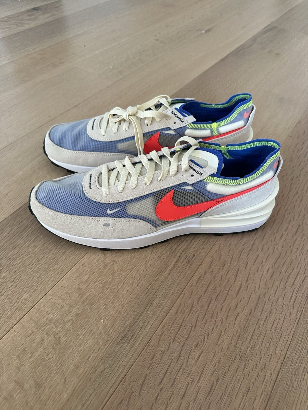 NIKE WAFFLE ONE COCONUT MILK/BRIGHT CRIMSON Men’s Size 13