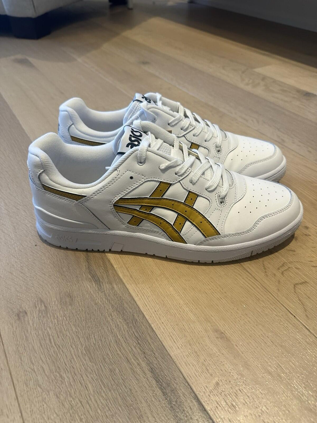 ASICS EX89 Men’s Size 13 White/ Mustard Seed  BNIB