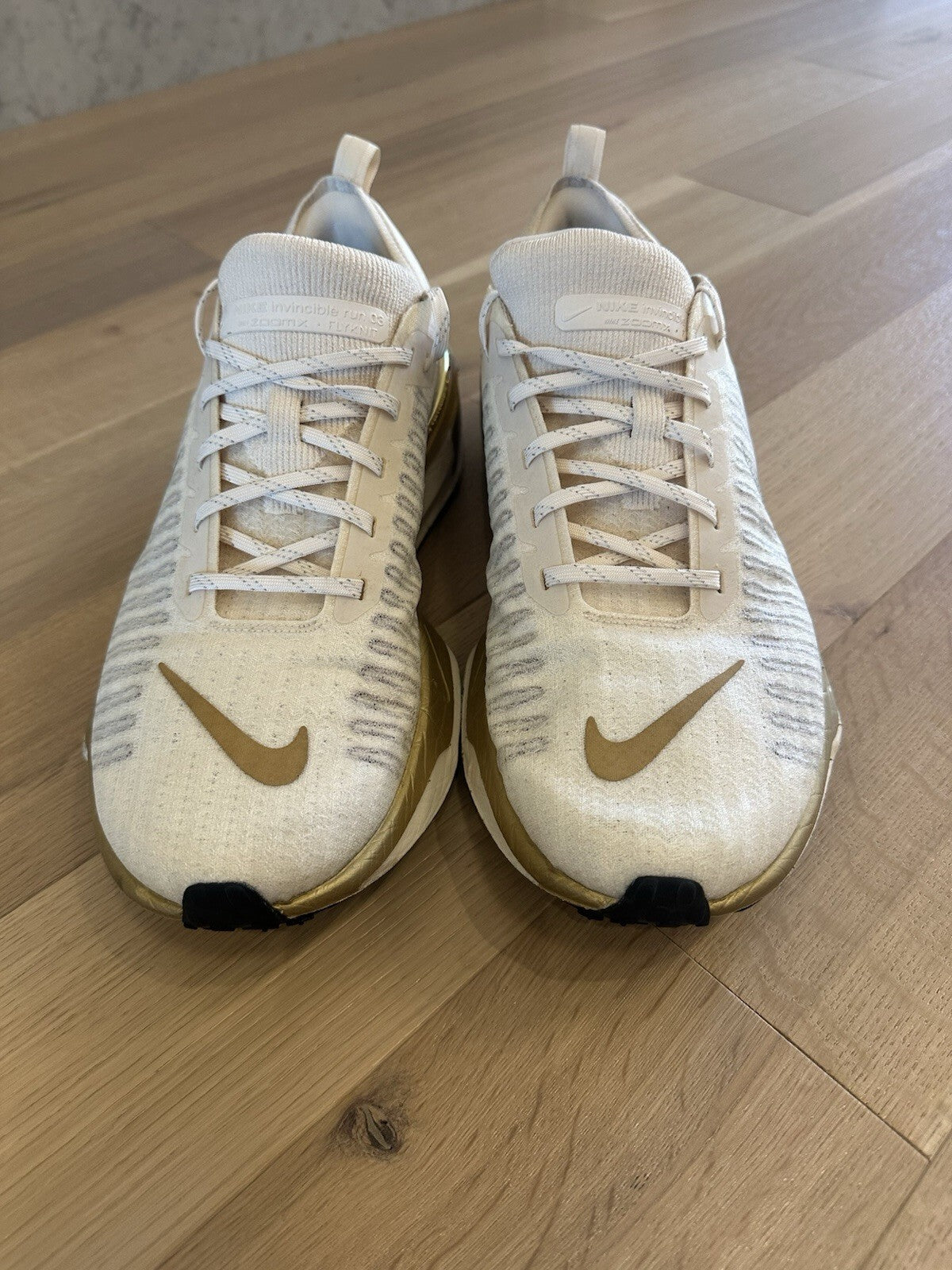 Nike Zoom X Invincible Run Flyknit 3 Trainers “sesame Coconut Milk” Men’s 14