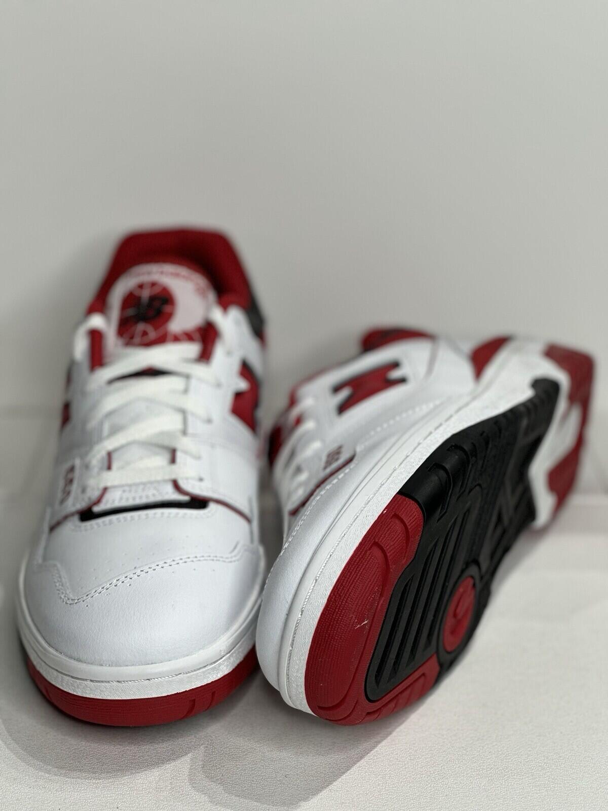New Balance 550 Red/White/Black Men’s Shoes Size 13