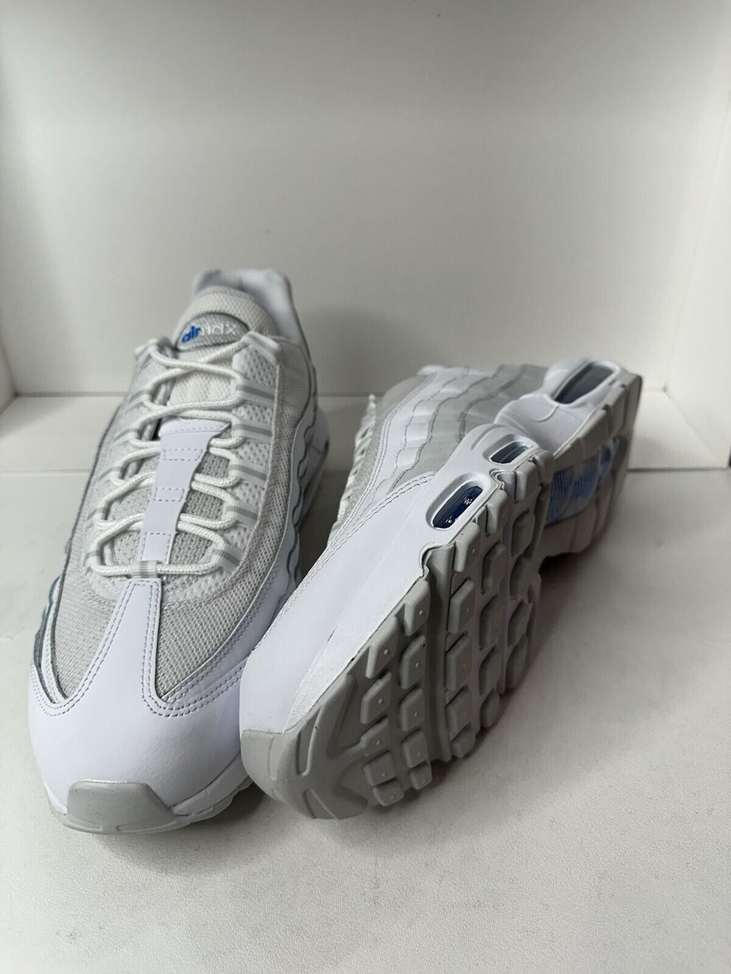Nike Air Max 95 White/ Photo Blue Photon- Dust Men’s Size 14 BNIB
