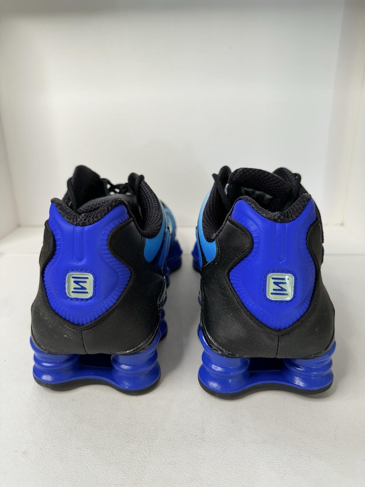 NIKE SHOX TL BLACK/VAPOR GREEN-RACER BLUE Men’s Size 14 BNIB